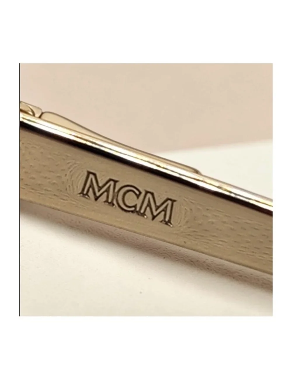 MCM2623 006 Eyeglasses Frames 52-16-135 Black Gold Visetos w/ Case & Cloth